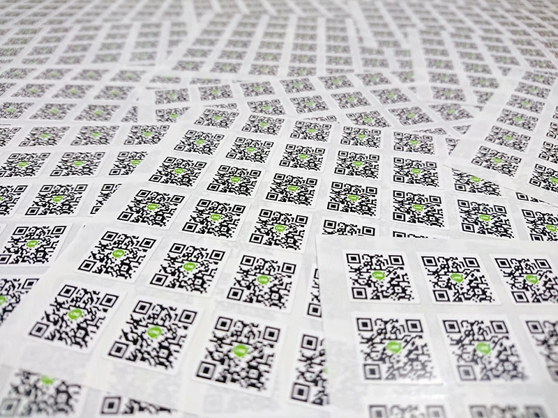 QR碼貼紙 / 包裝盒封口 / 餅乾包裝