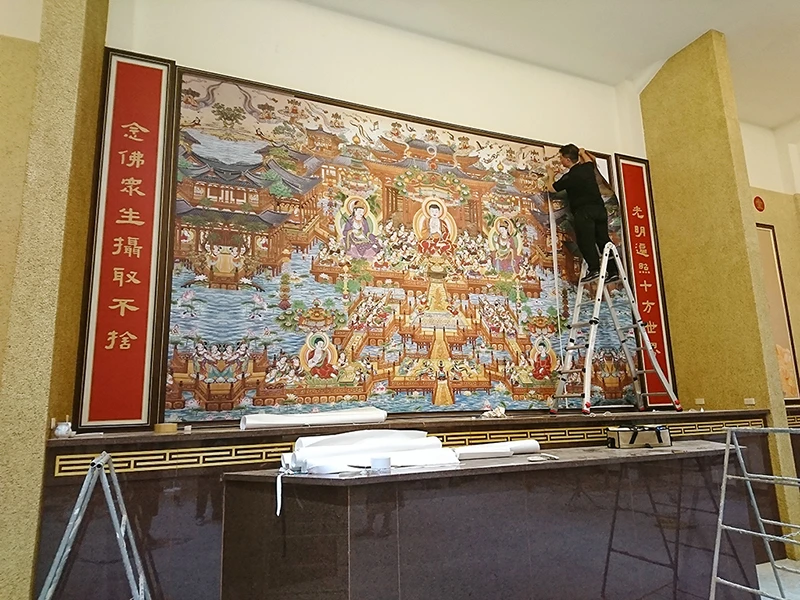 大圖輸出-牆面施工